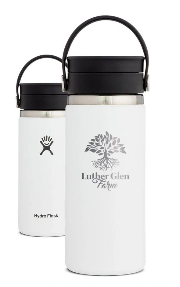 16oz FlexSlip Hydro Flask Bottle Luther Glen